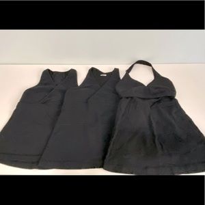 Lululemon lot of 3 tanks sz.S-M